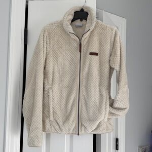 Columbia Women’s  Fire Side™ II Sherpa Full Zip Fleece Chalk | Size M